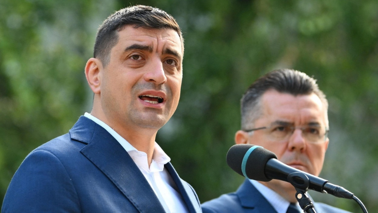 George Simion cere suspendarea lui Nicușor Dan și oferă parlamentarilor PSD tabelul pentru semnături